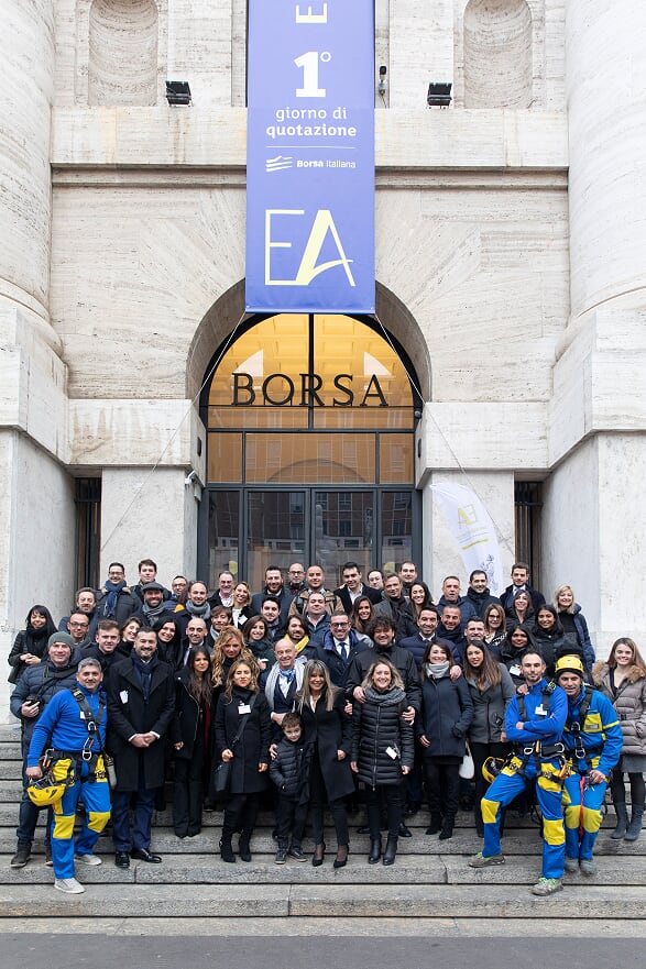 L’entrata di EdiliziAcrobatica in Borsa!