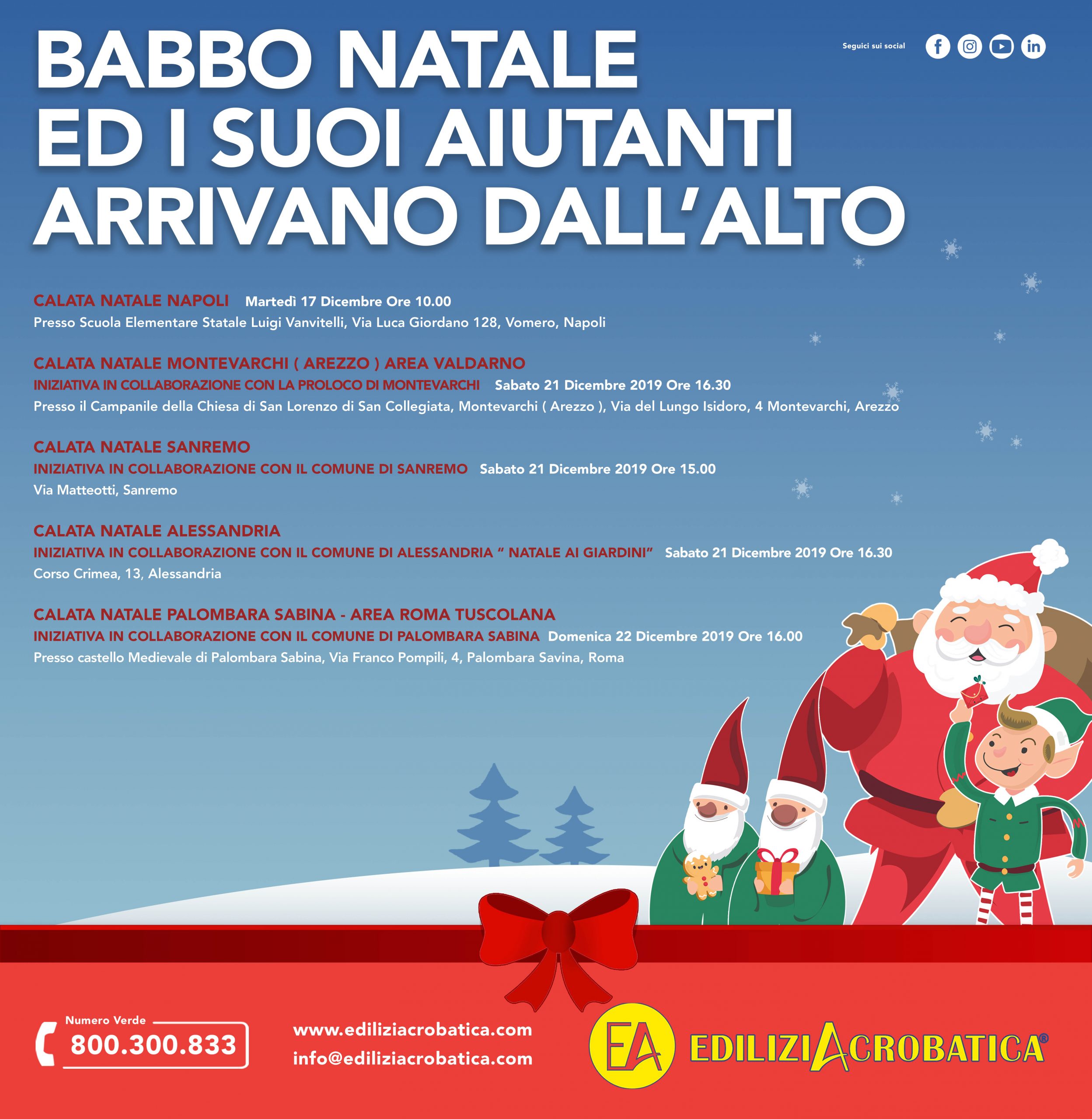 Un Babbo Natale davvero Acrobatico!