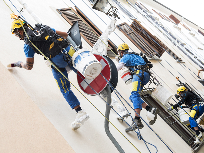 I 5 vantaggi dell’Edilizia su fune