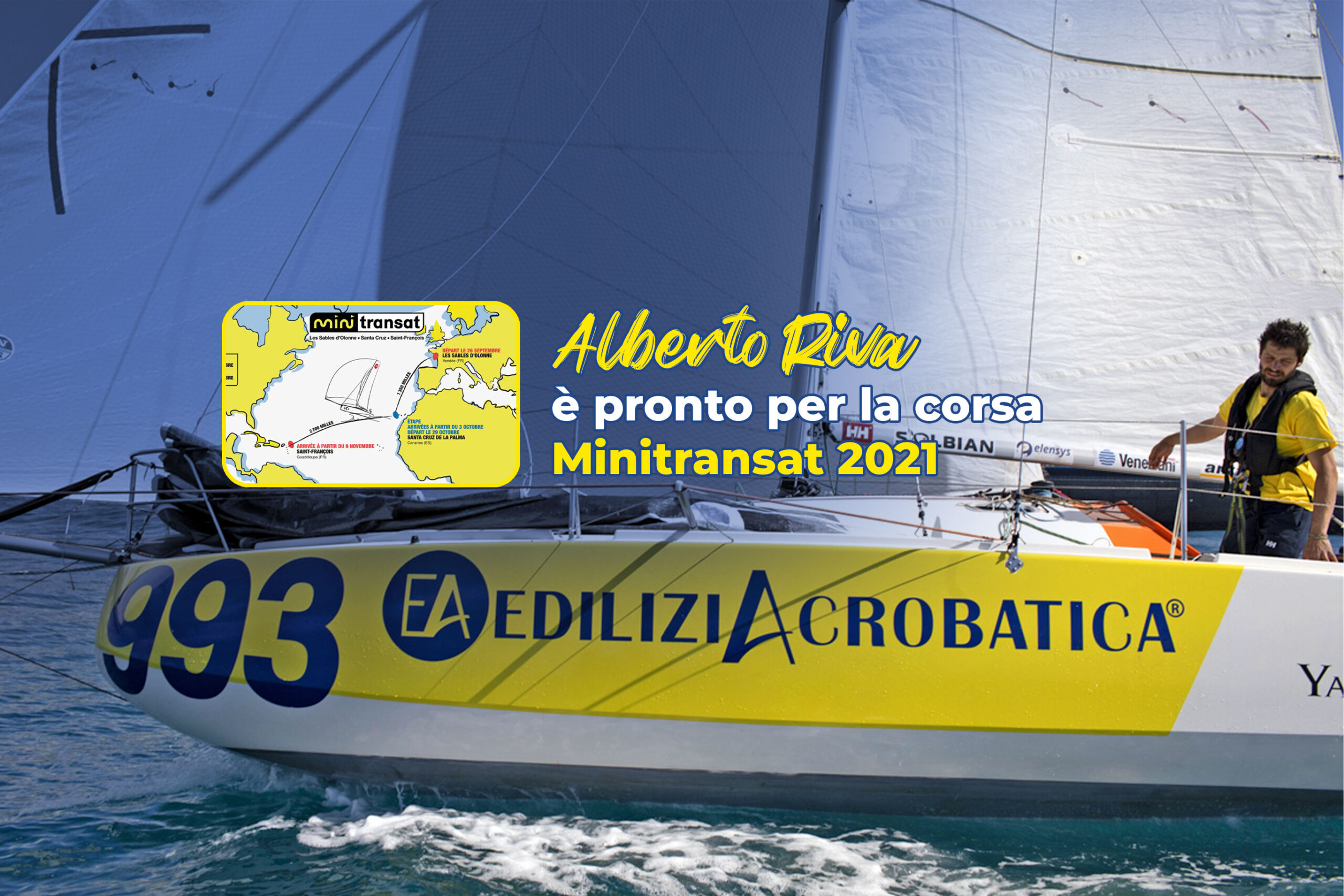 ALBERTO RIVA PRONTO PER LA MINITRANSAT