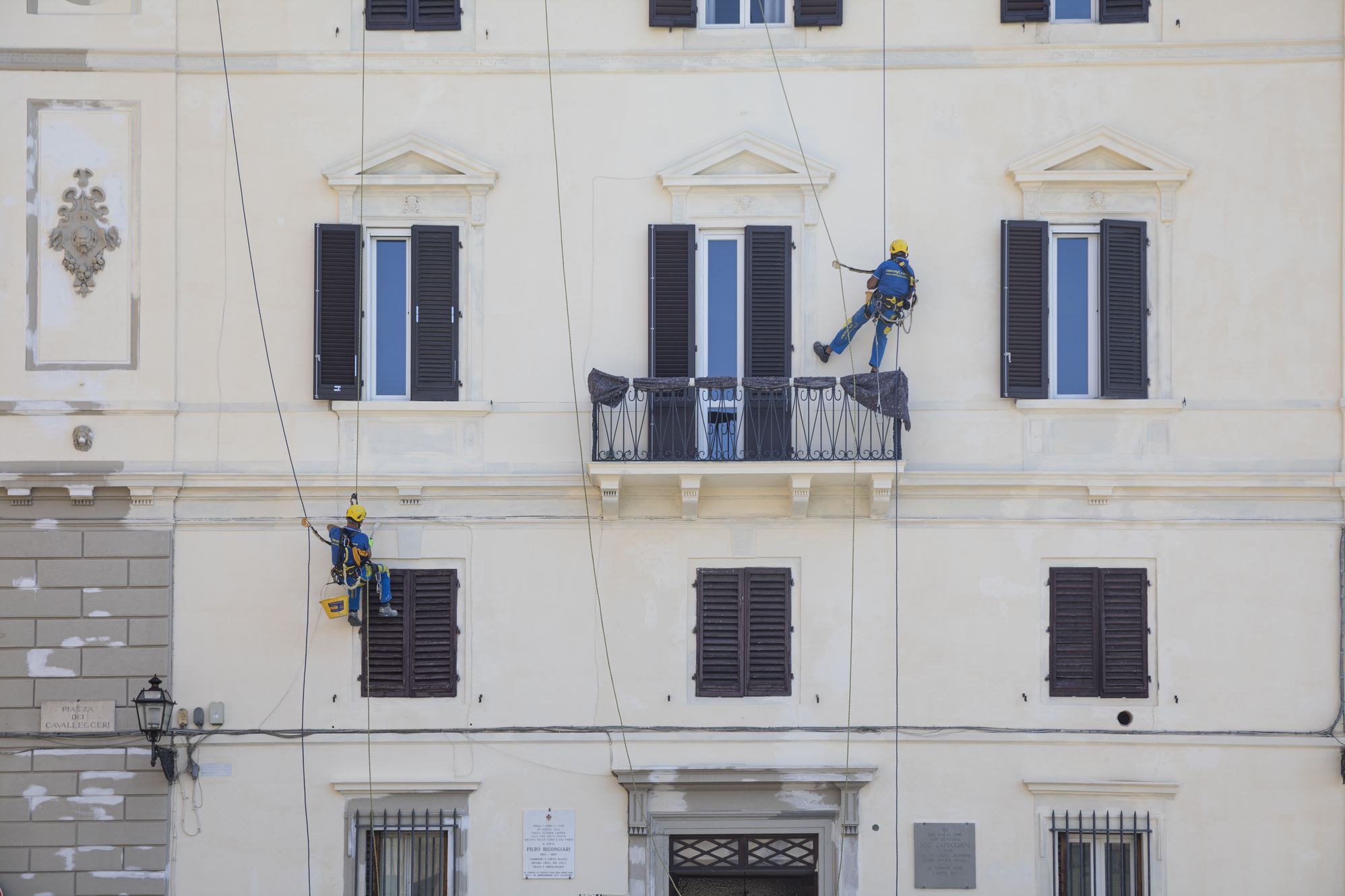 Ripristino totale della facciata, Piazza dei Cavalleggeri Firenze