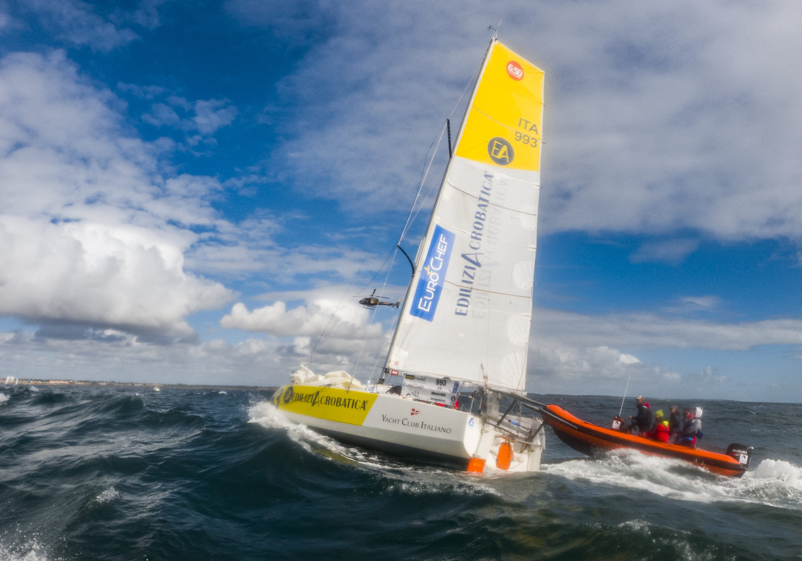 Alberto Riva: al 1° posto nella MiniTransat!