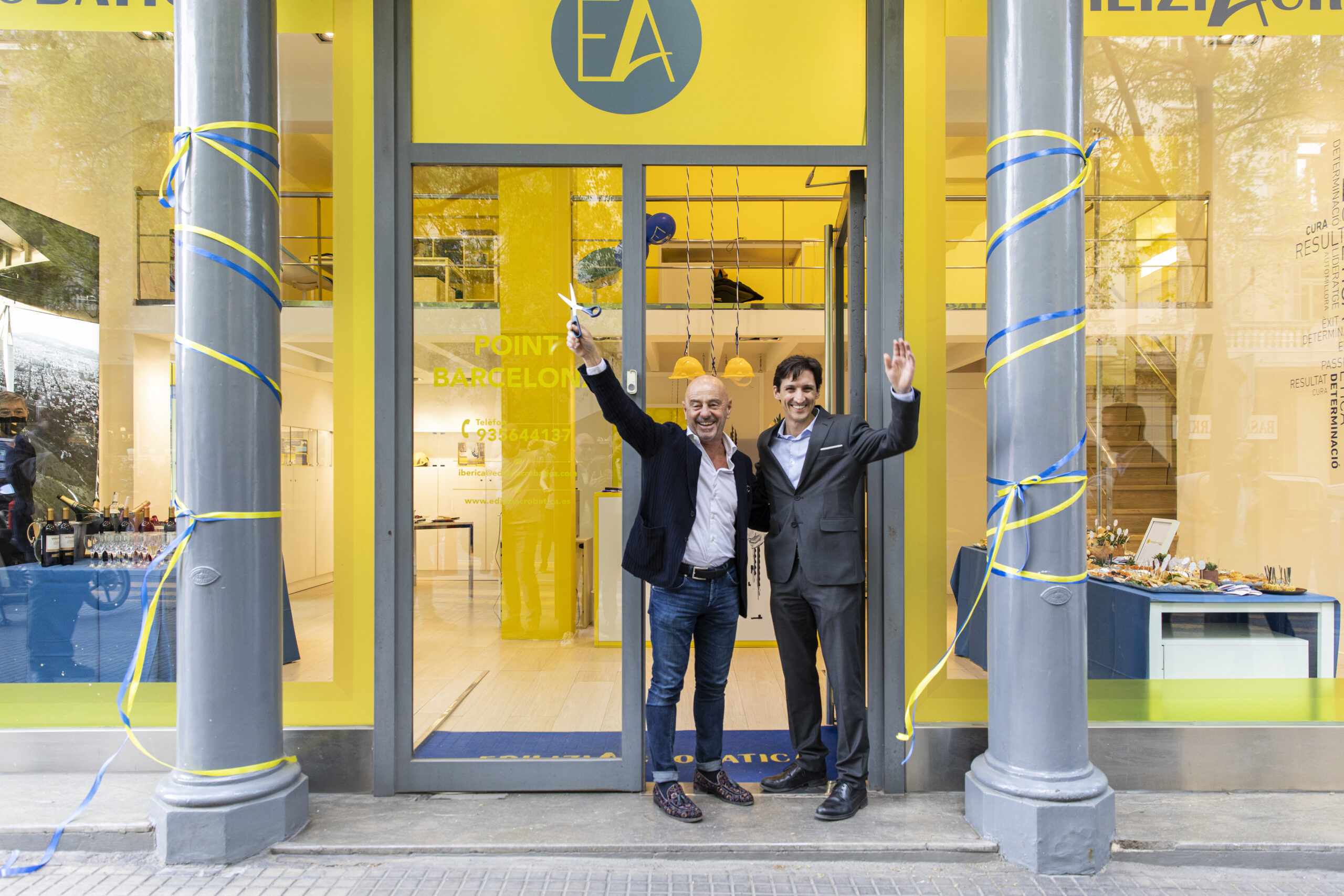 EdiliziAcrobatica parla ufficialmente spagnolo: abbiamo inaugurato il Point di Barcellona